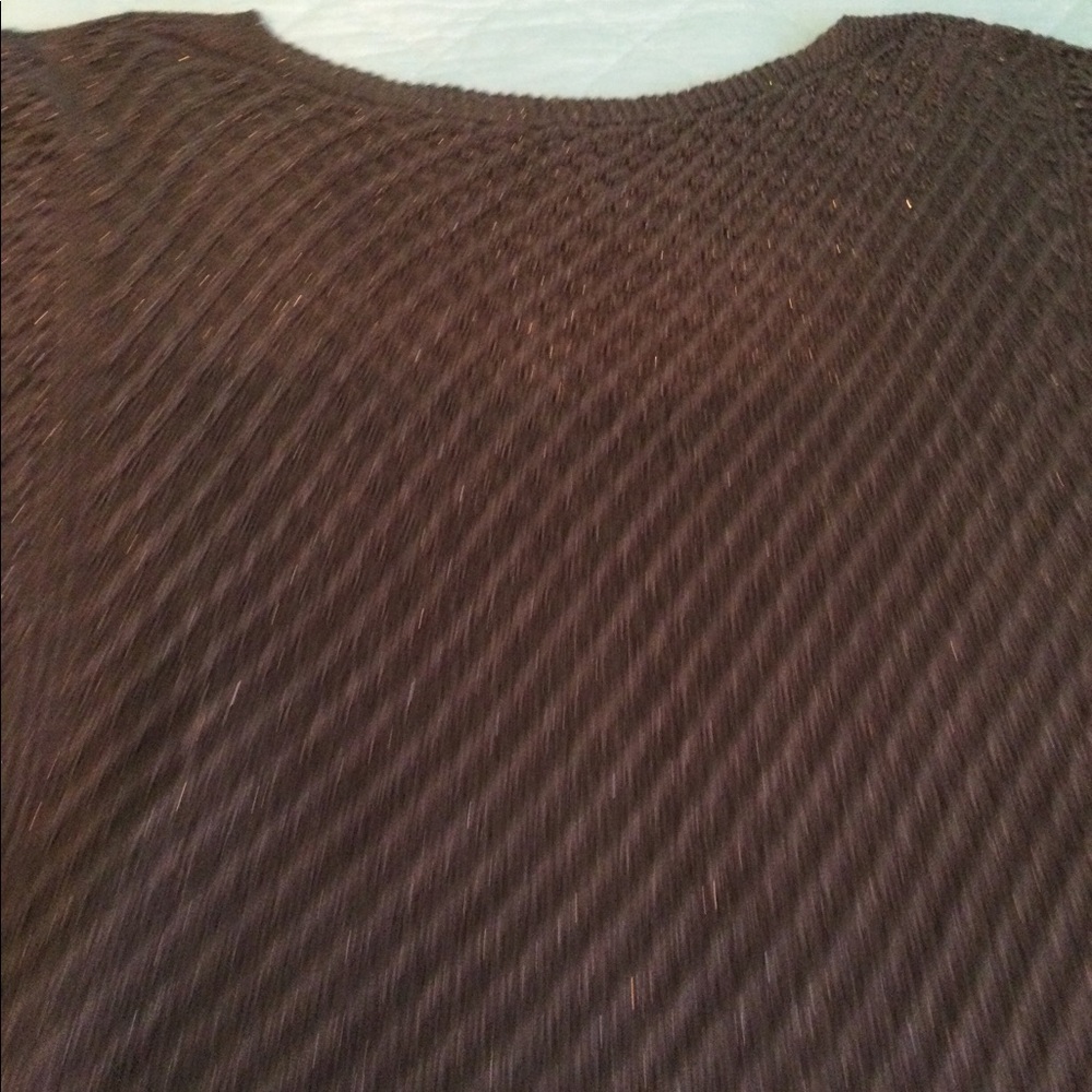 Bisou Bisou Retro Poncho Top - Picture 6 of 10
